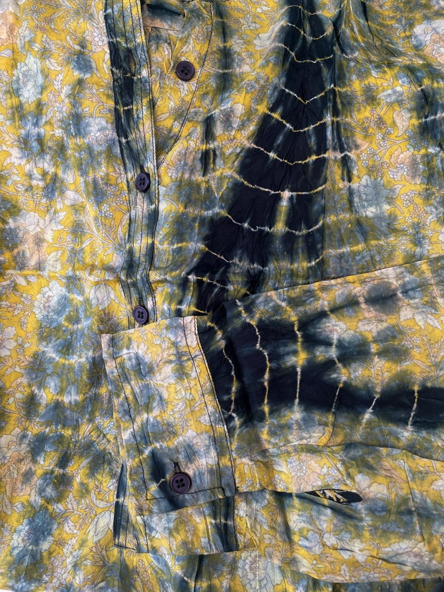 Silk Shirt Dress - Gawjus