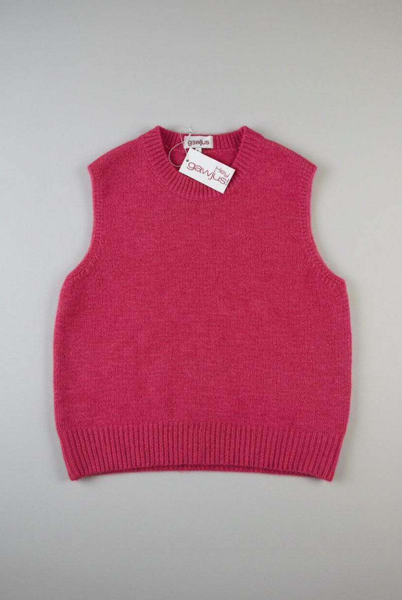 Sleeveless Pullover - The Pink Pop - Gawjus