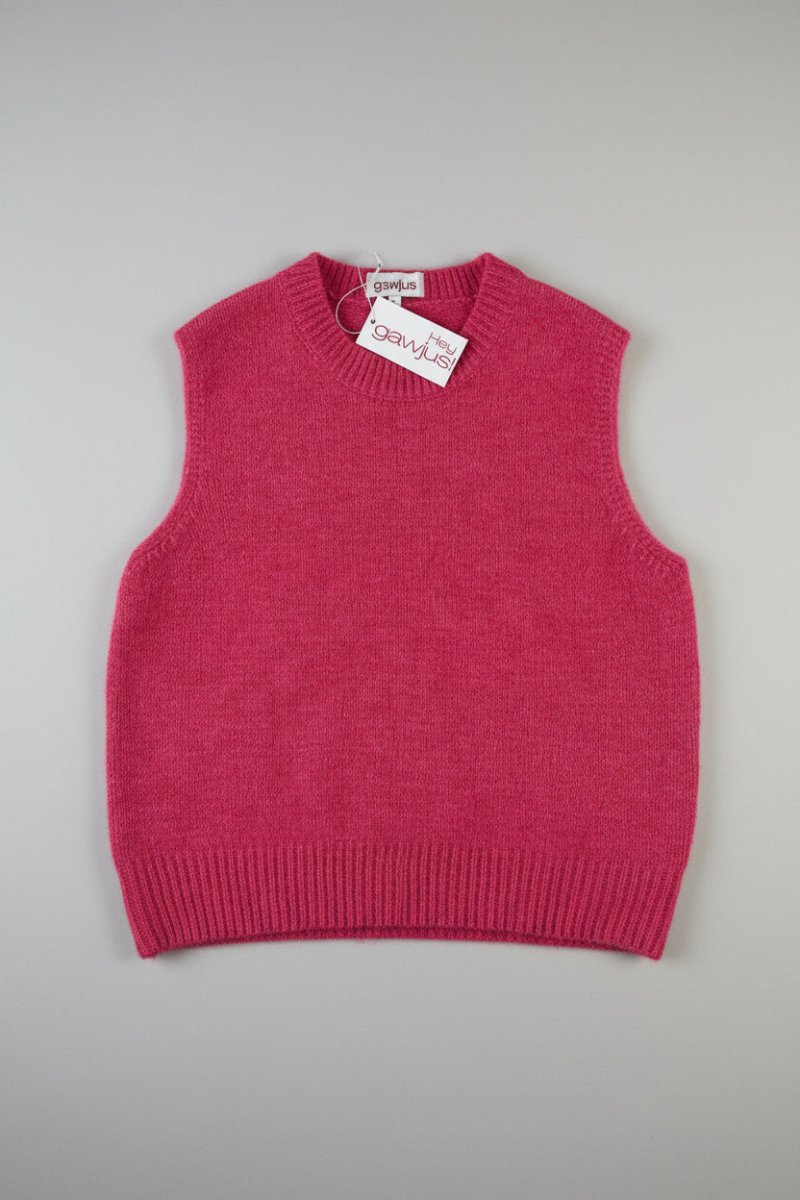 Sleeveless Pullover - The Pink Pop - Gawjus