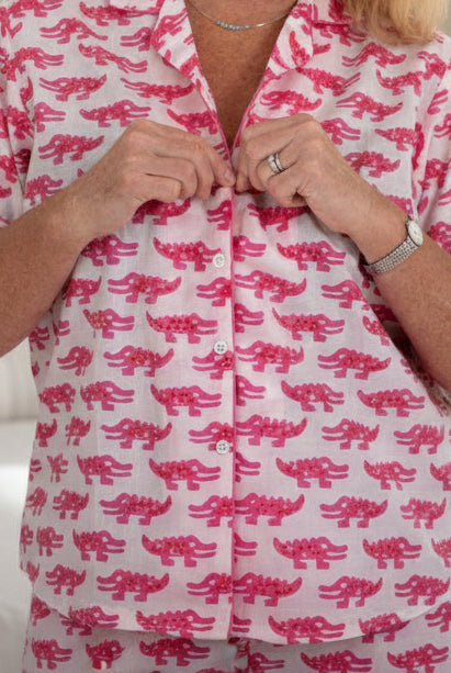 Snappy Pink Bondi Shorties - Gawjus.CapeTown