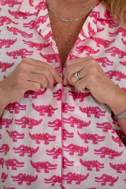 Snappy Pink Bondi Shorties - Gawjus.CapeTown