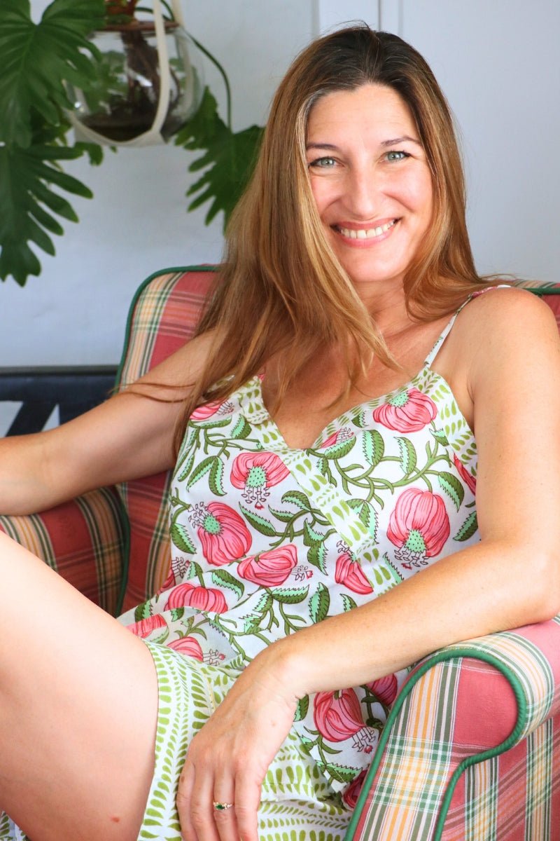 Strappy Shortie Set - Crazy for U π - Gawjus