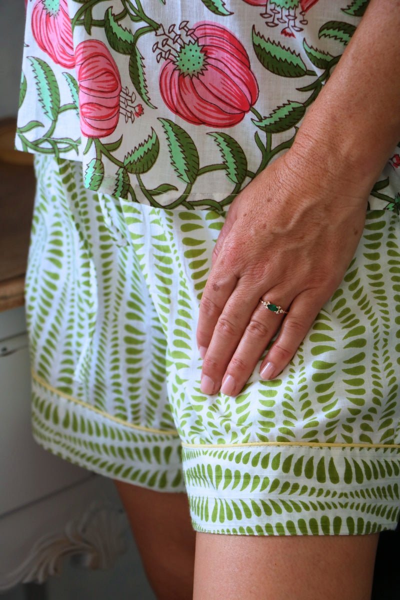 Strappy Shortie Set - Crazy for U π - Gawjus