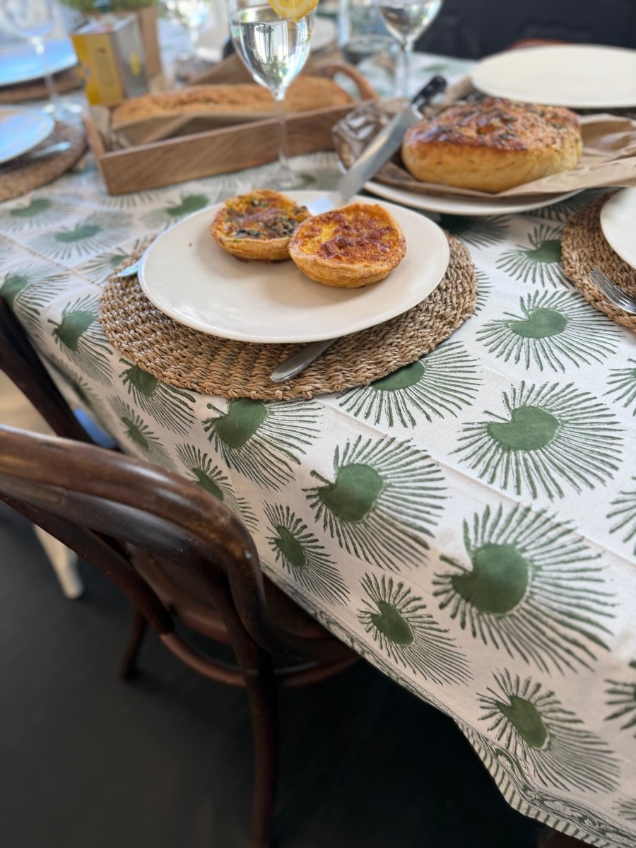 Table Cloth - Fern and Fan - Gawjus