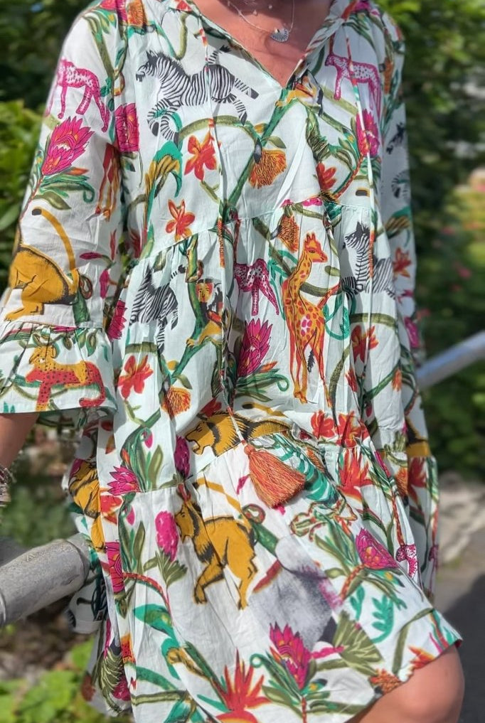 The Abi Dress - Animals - Gawjus