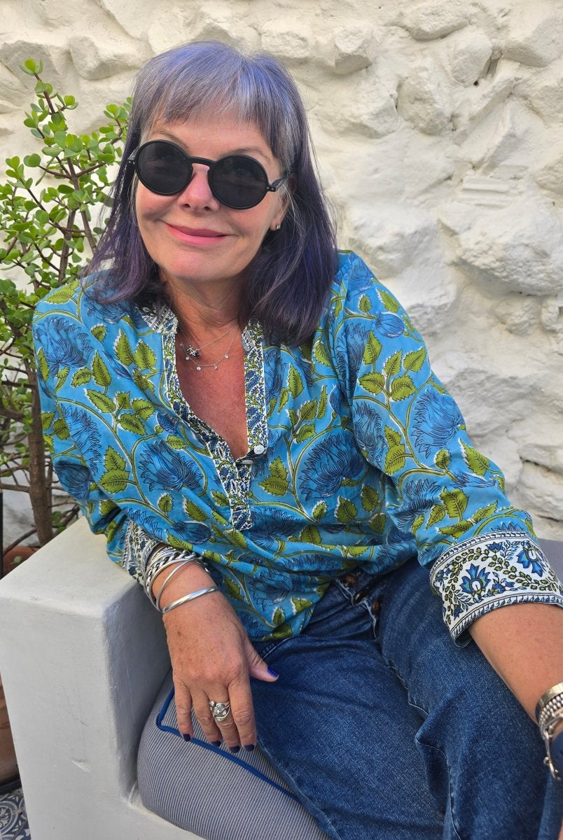 The Everyday Blouse - Sky - Gawjus.CapeTown