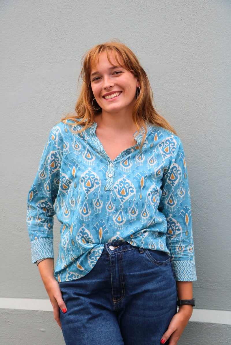 The Everyday Blouse - Whisper - Gawjus