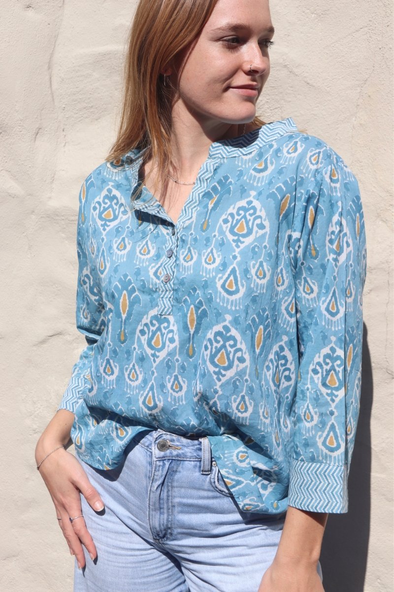 The Everyday Blouse - Whisper - Gawjus