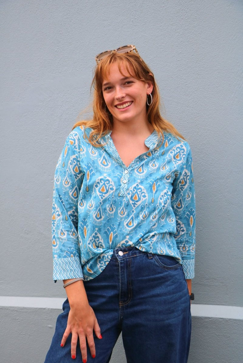 The Everyday Blouse - Whisper - Gawjus