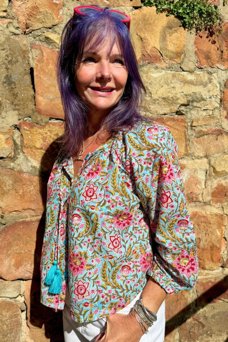 The Lulu Blouse - Tutti Fruitti - Gawjus