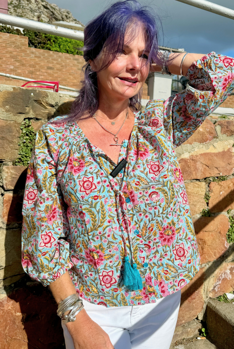 The Lulu Blouse - Tutti Fruitti - Gawjus