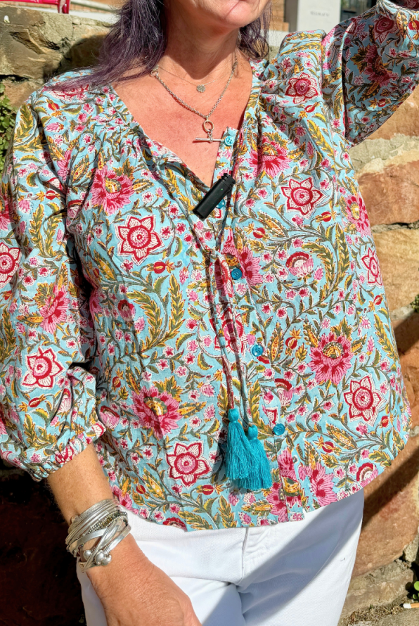 The Lulu Blouse - Tutti Fruitti - Gawjus