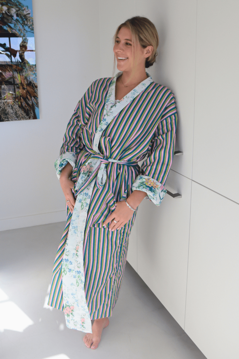 Victoria garden Robe (Reversible) - Gawjus