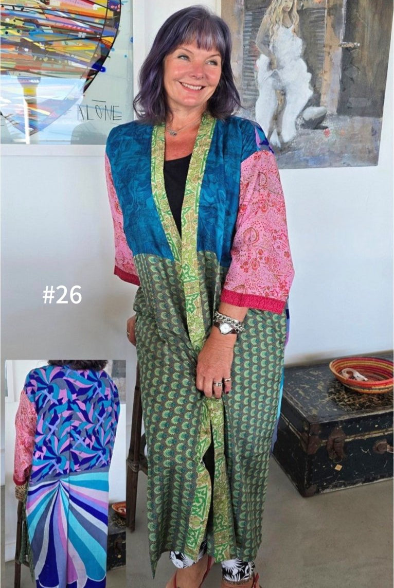 Vintage Long Robe - Gawjus