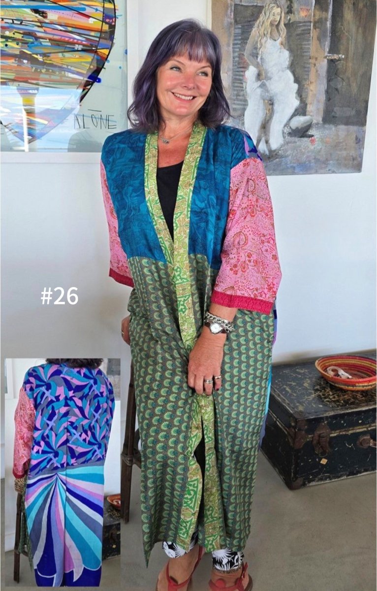 Vintage Long Robe - Gawjus