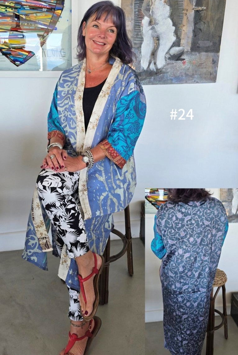 Vintage Long Robe - Gawjus