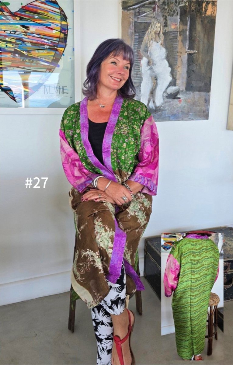 Vintage Long Robe - Gawjus