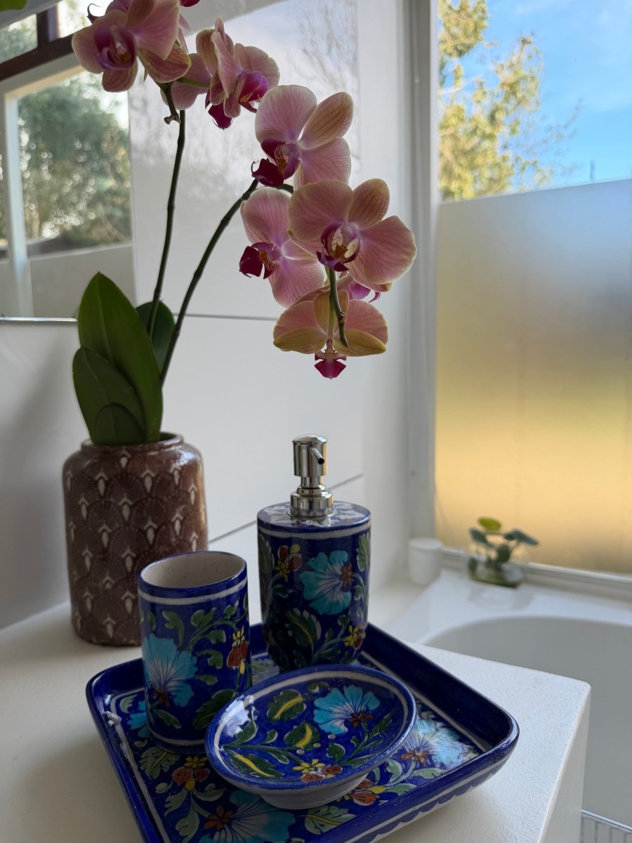 Bathroom Set - Dark Blue - Gawjus