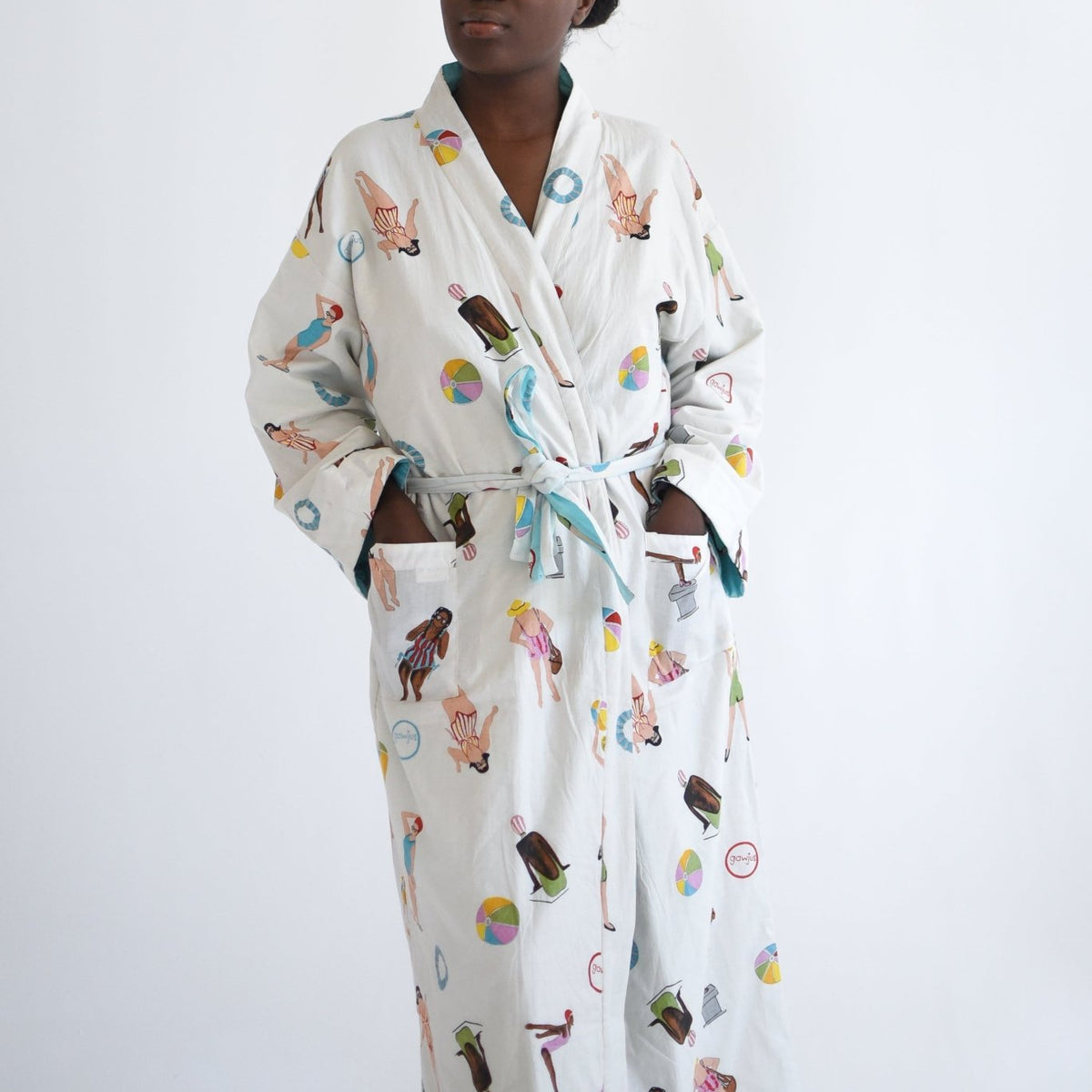 Beach Reversible Robe - Padded – Gawjus