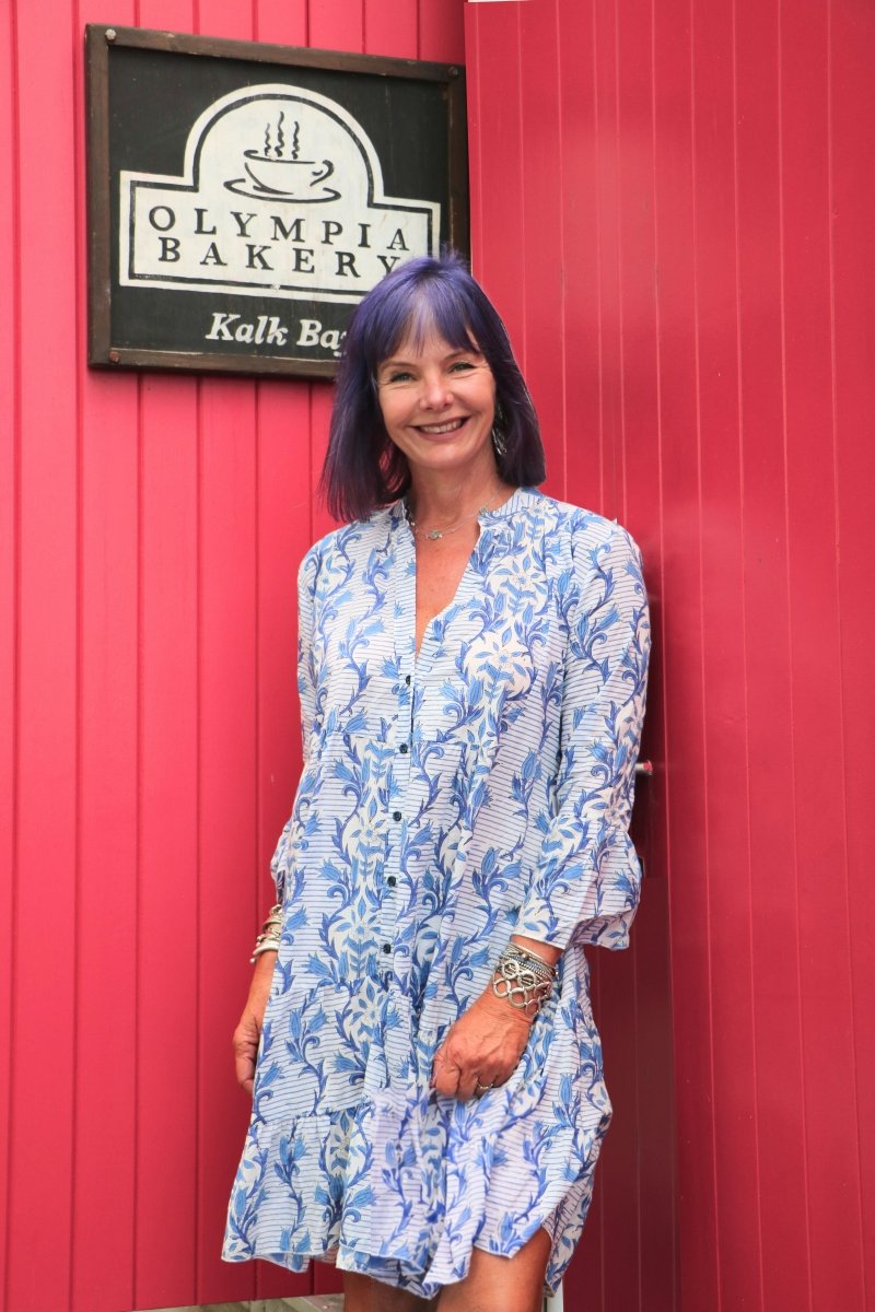 Blue Belle Dress - Gawjus