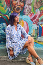 Blue Belle Dress - Gawjus