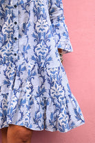 Blue Belle Dress - Gawjus