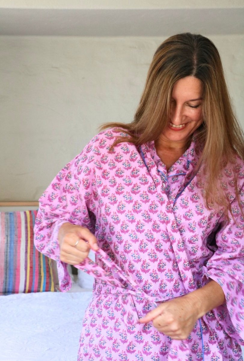 Bondi Pink - Robe - Gawjus