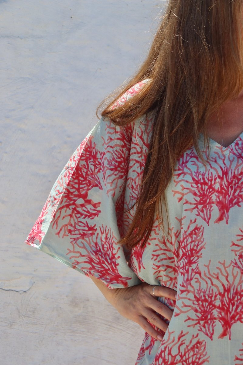 Coral Beach Dress - Gawjus