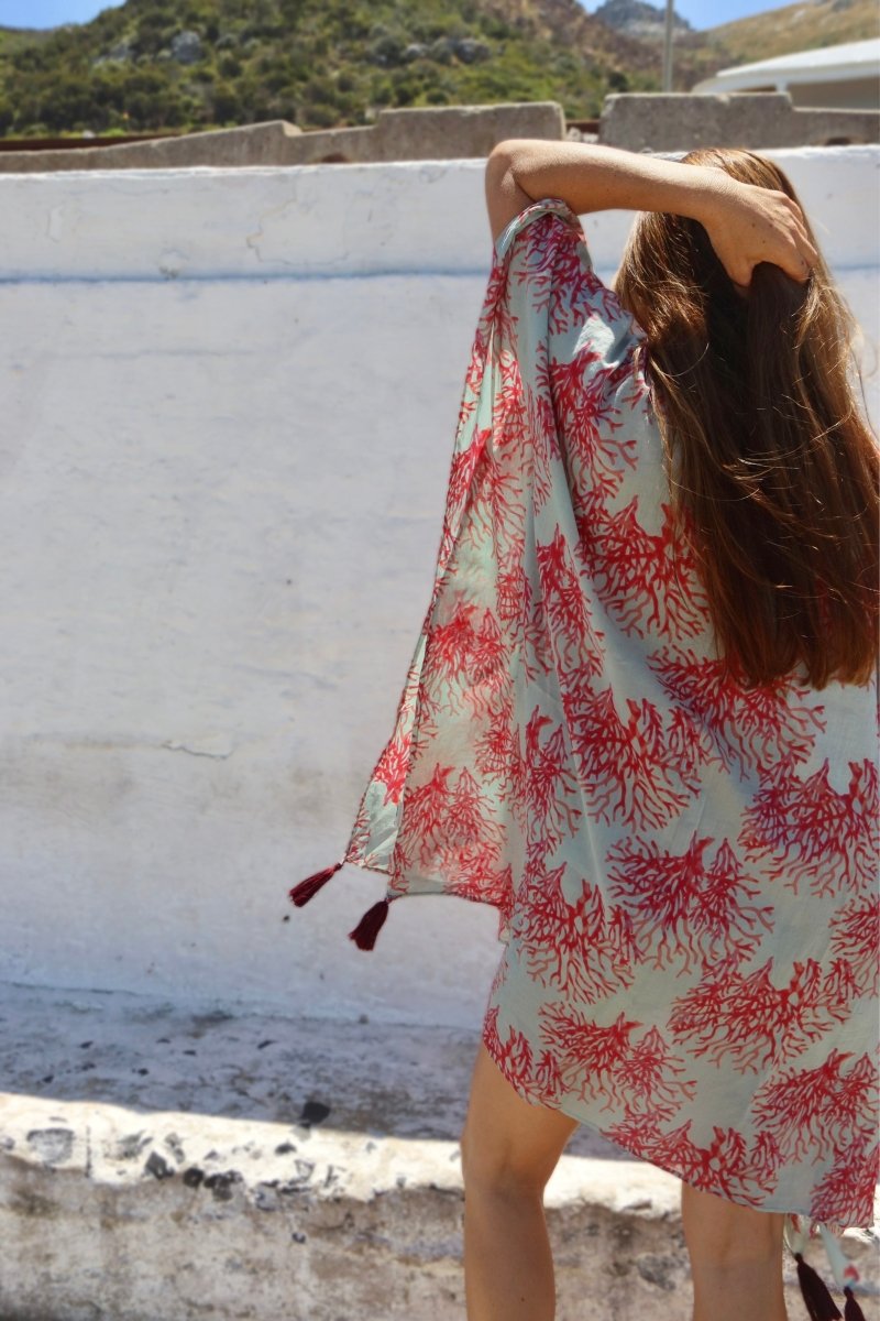 Coral Beach Dress - Gawjus