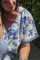 Cropped Frenchies - Blue Bird PREORDER - Gawjus