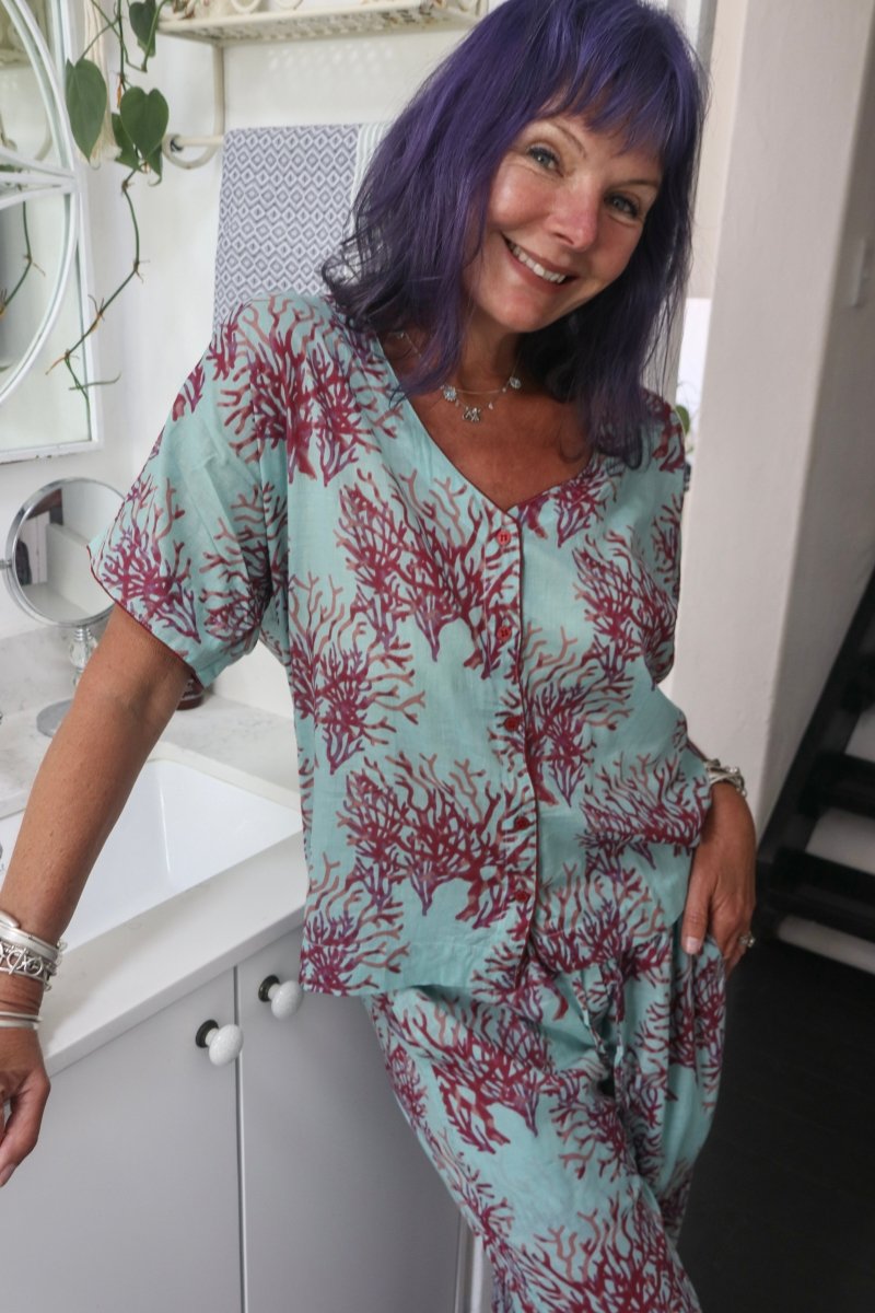 Cropped Frenchies - Coral (PREORDER Dispatch 13 DEC) - Gawjus