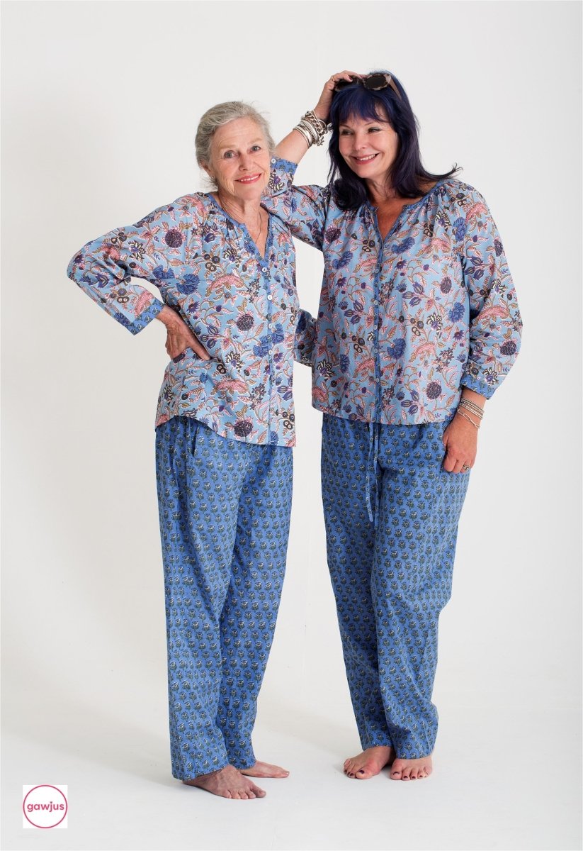 French Pyjamas - Lavender Blue - Gawjus.CapeTown