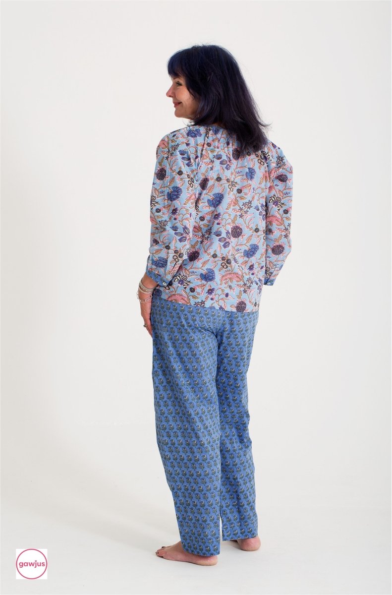 French Pyjamas - Lavender Blue - Gawjus.CapeTown