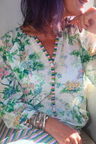 Frenchie - VICTORIA GARDEN BLOUSE - Gawjus