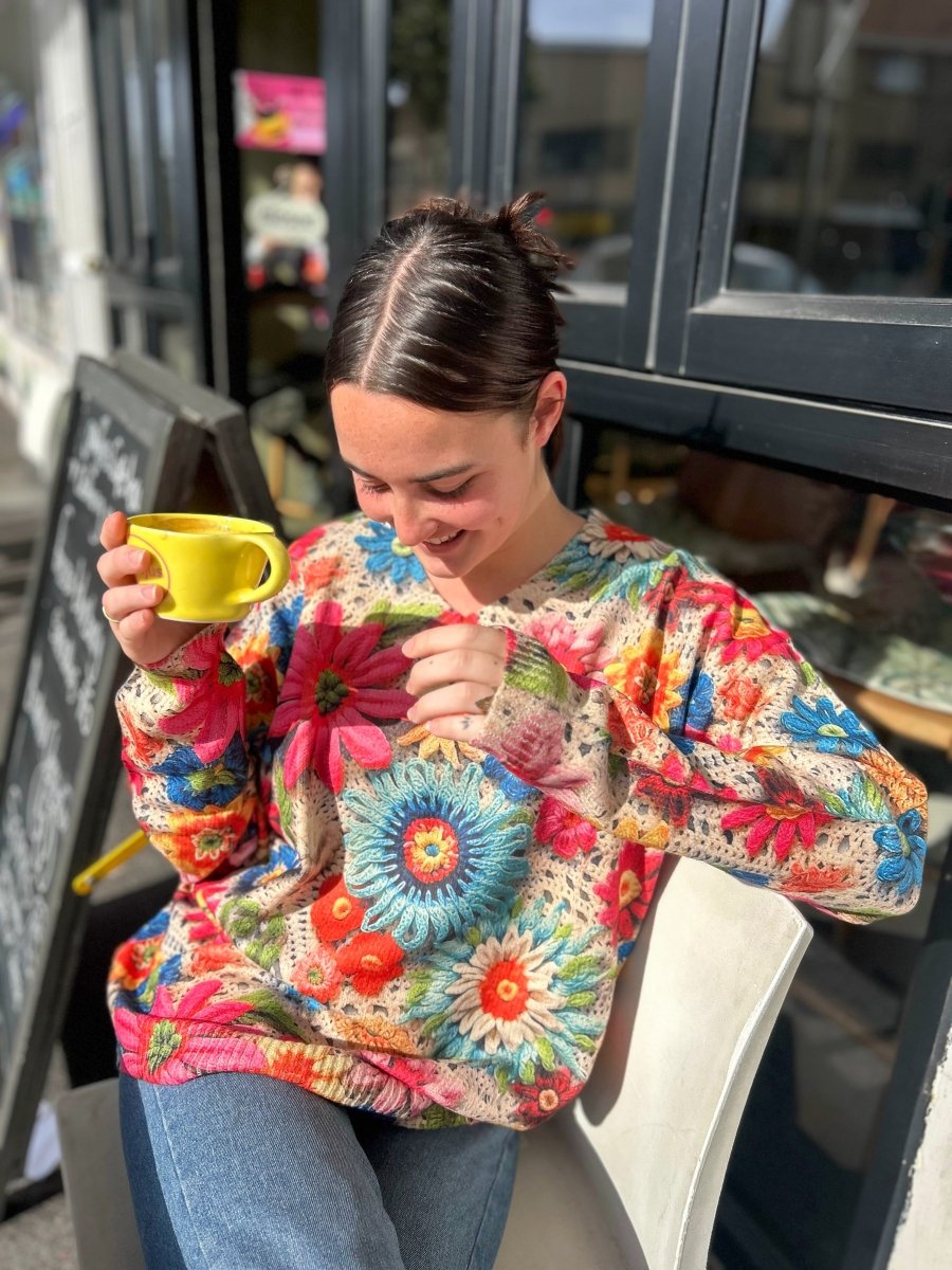 Gawjus Sweaters - Flowers - Gawjus