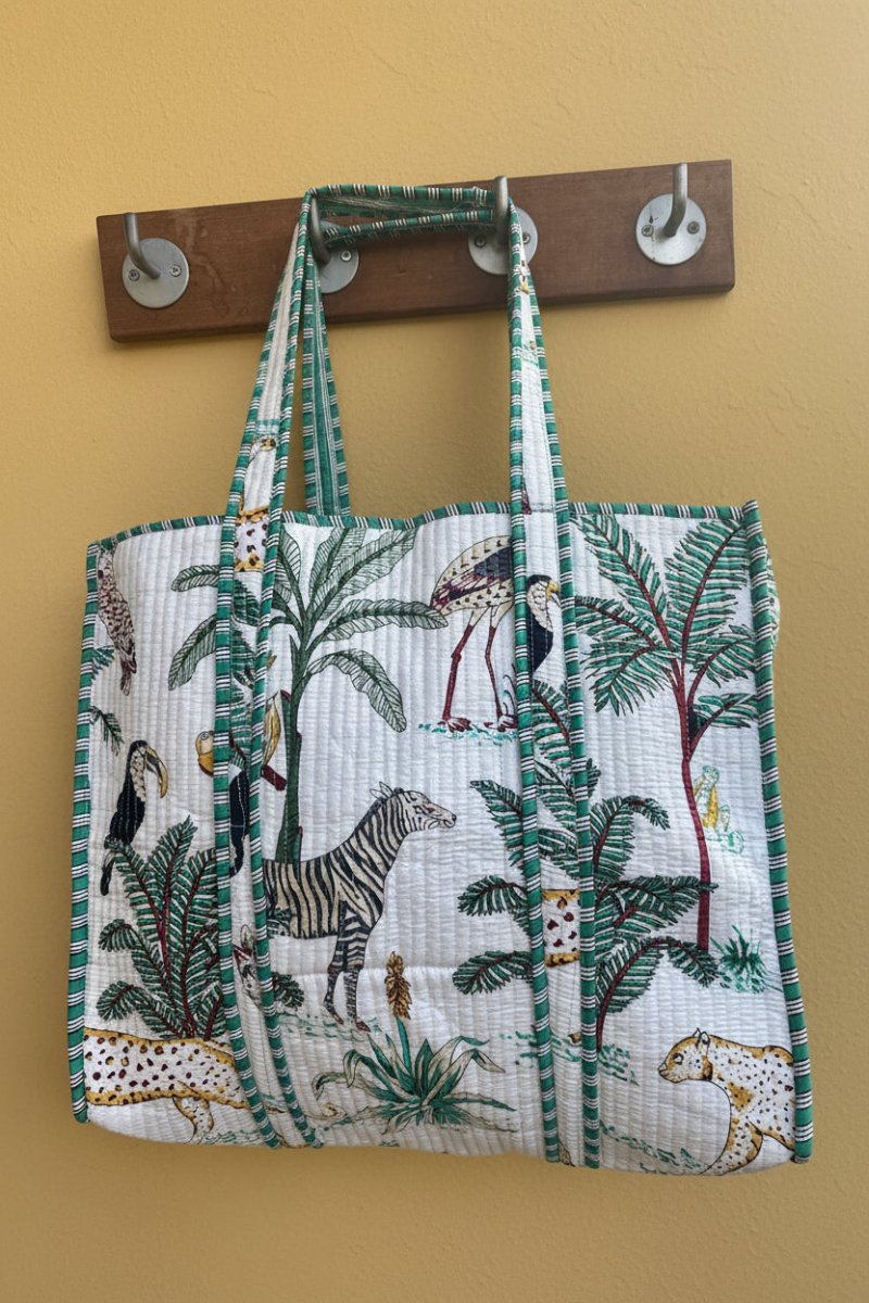 Gawjus Tote Bag Pink Jungle - Gawjus