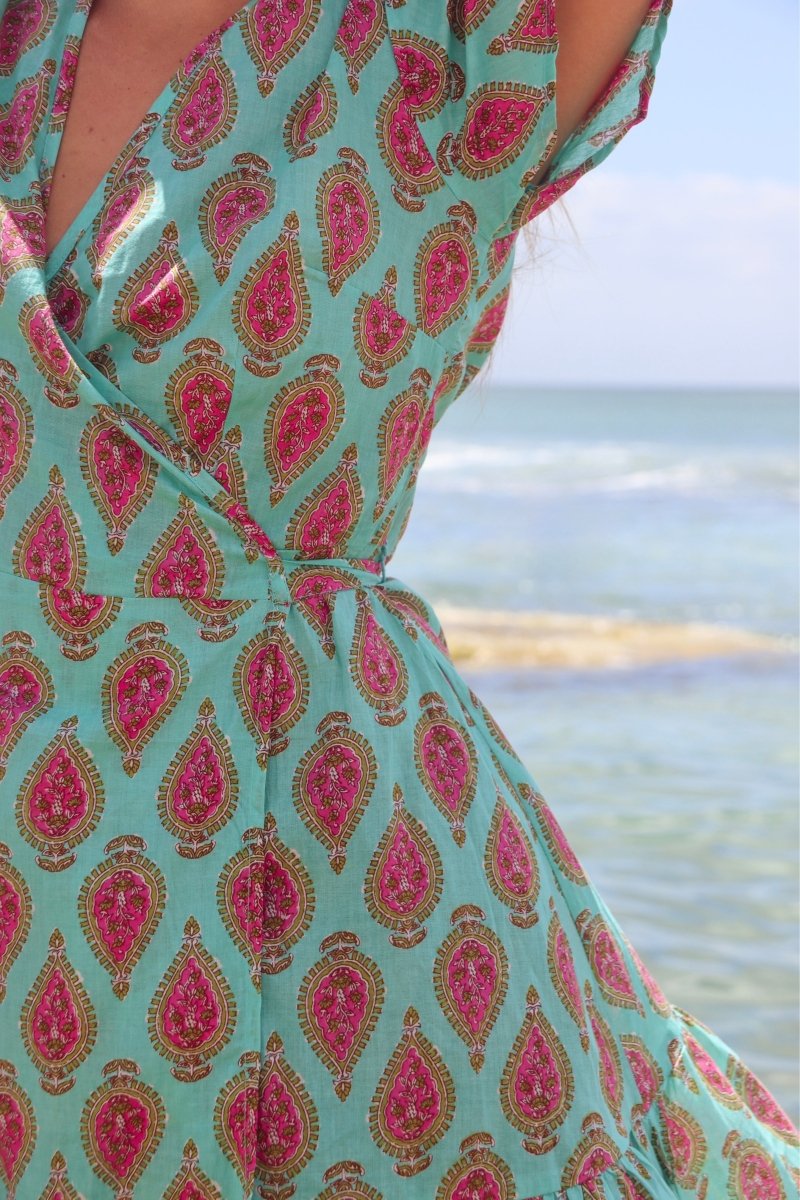 Gawjus Wrap Dress - Gawjus