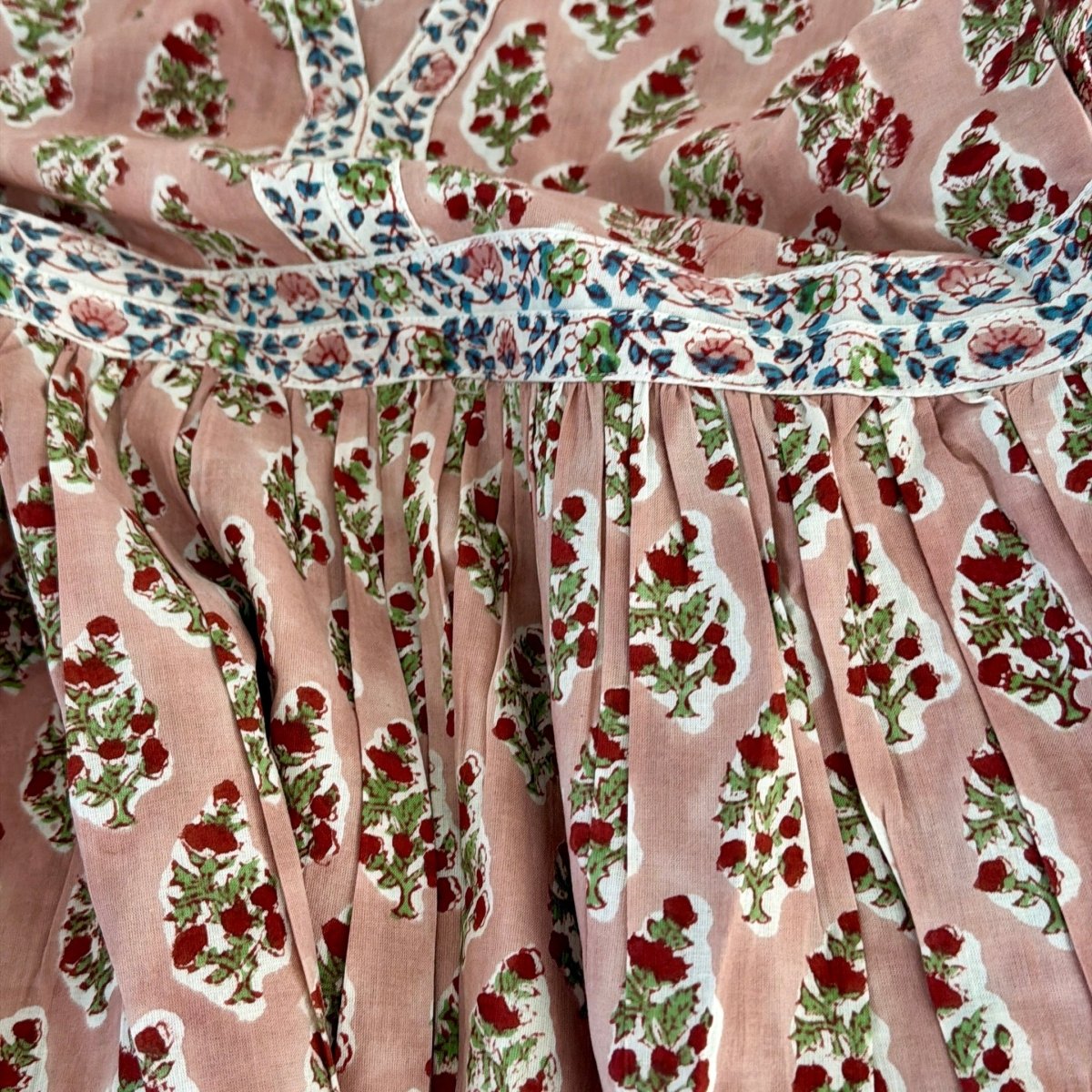 Indian Summer Dress - Pink Pomegranate - Gawjus