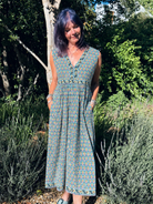 Indian Summer Dress - Taj Bloom - Gawjus