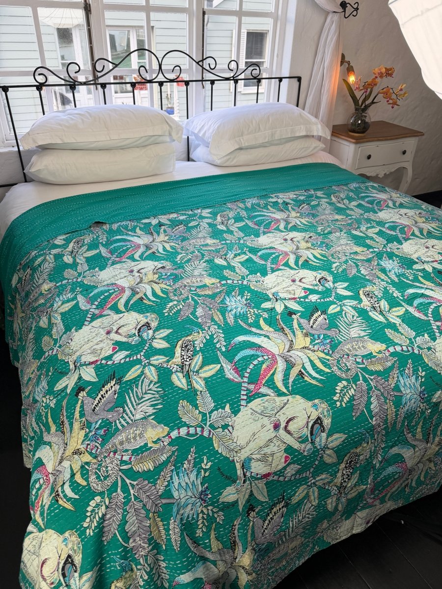 Kantha Blanket - Amazon - Gawjus