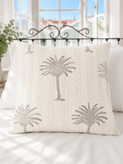 Kantha Pillow Case - White Sands (50x50) - Gawjus