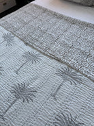 Kantha Quilt - White Sands - Gawjus