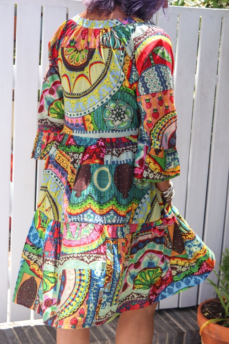 Karen Dress - Kaleidoscope - Gawjus