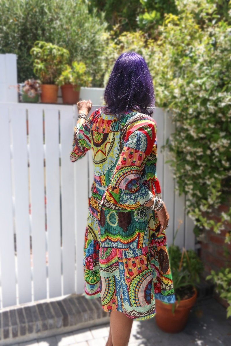 Karen Dress - Kaleidoscope - Gawjus