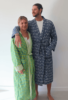 Key Lime hooded Robe - Unisex - Gawjus