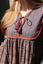 Lara Dress Burnt Orange - Gawjus