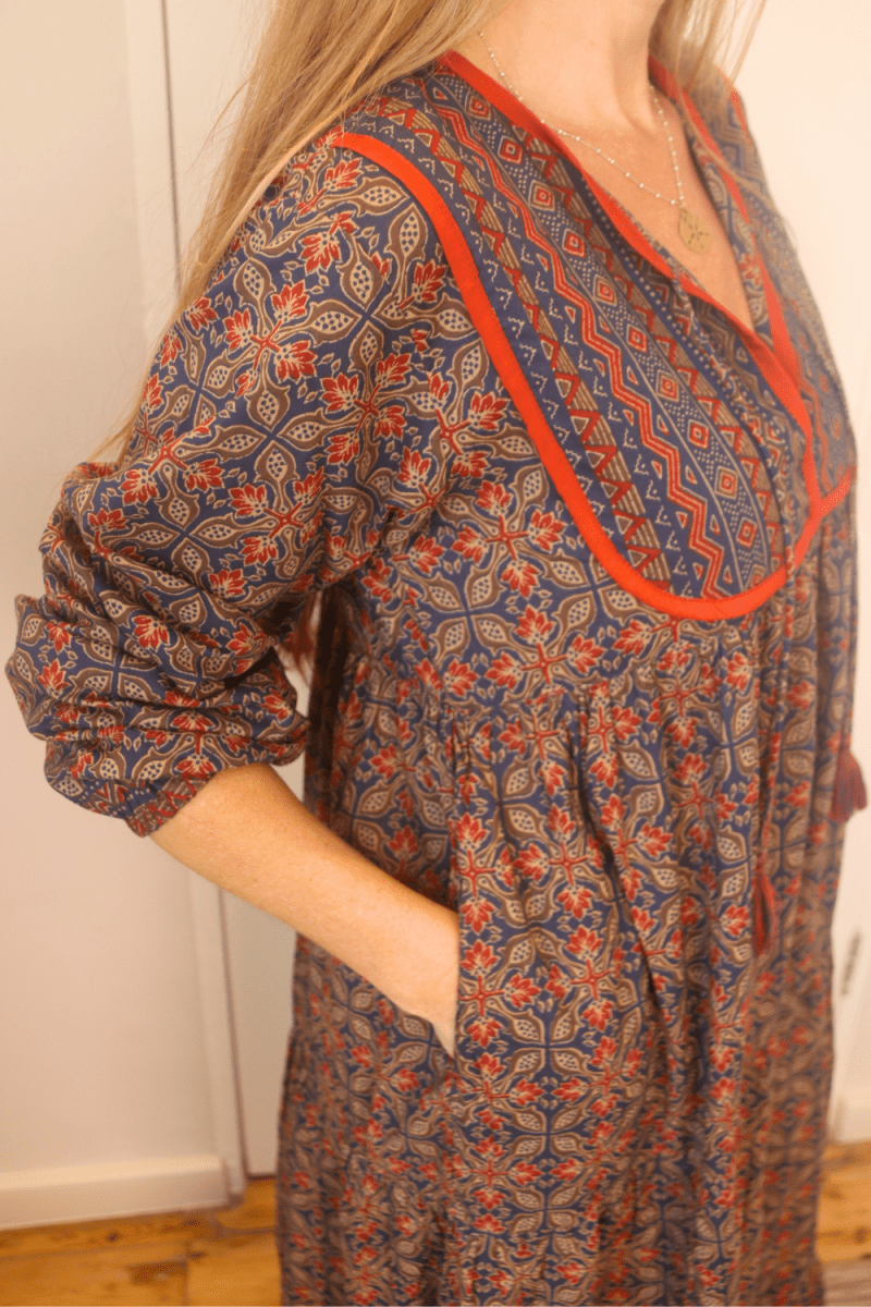 Lara Dress - Clay - Gawjus