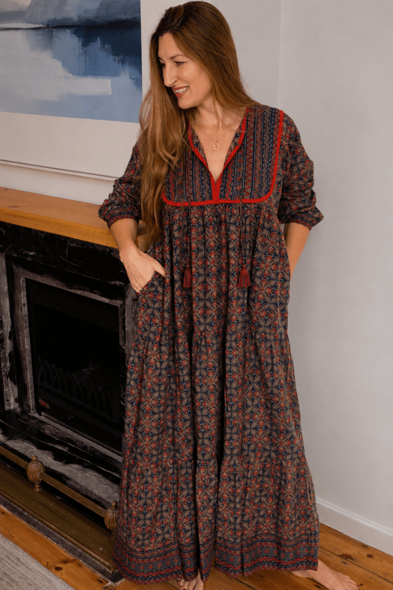 Lara Dress - Clay - Gawjus