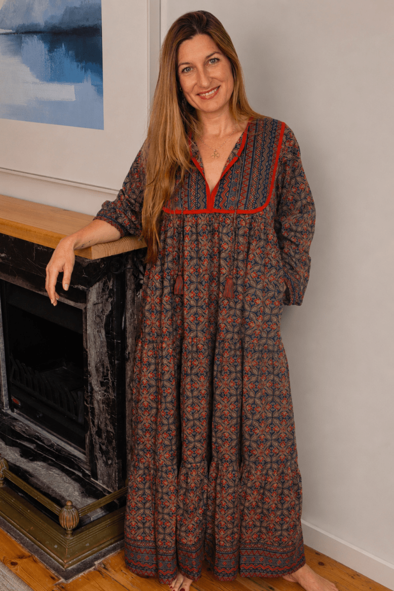 Lara Dress - Clay - Gawjus
