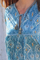 Lara Dress Soft Blue - Gawjus